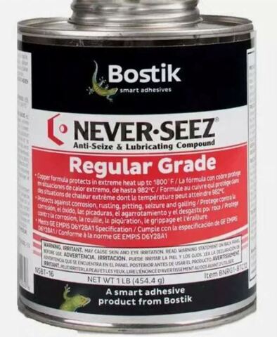 BOSTIK Never Seez Regular Grade - противозадирная смазка для экстремального давления - 454 г