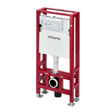 TECE S500393 TECEspring Застенный модуль для унитаза с двойной рамой (без панели смыва) (см. арт, K500393)