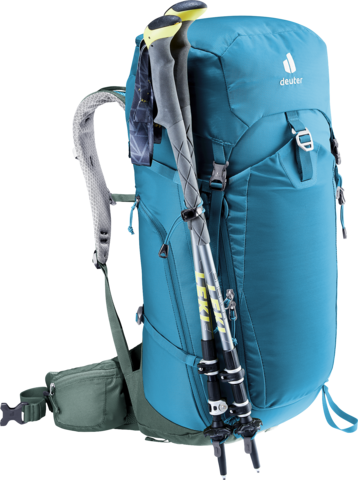 Картинка рюкзак туристический Deuter Trail Pro 36 Wave/Ivy - 13