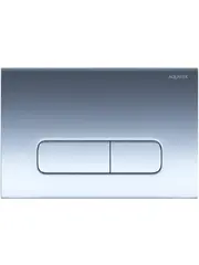 Aquatek PNS-0000007 PNS-0000007 (002BQ) Панель смыва Хром для INSP-0000001 Pneumo S (клавиши прямоугольная) фото