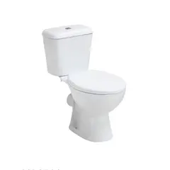 Aquatek AQ2780-00  AQ2780-00 КАИР Унитаз напольный  с бачком 660*360*720, косой выпуск, сиденье из полипропилена, крепеж фото