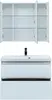 Aquanet 242525 Тумба с раковиной Гласс 90 цв.белый (242525)