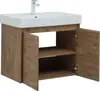 Aquanet 302528 Тумба с раковиной Nova Lite 75 2 дв. цв. дуб рустикальный (302528)