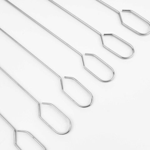 Шампур для гриля GRILLSPETT, нержавеющая сталь, 6 шт, 30 см