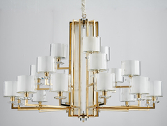 Подвесная люстра Newport ALEXANDRA 4412+6+3/C gold, М0062635