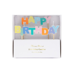 Свеча "Happy Birthday" (2025)