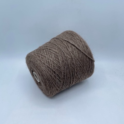 HF Filati (пр.Италия),art-Compatto, 200м/100 гр.40% Меринос, 25%Альпака, 35% Полиакрил, цвет- Светло-коричневый меланж(877/63), арт.35219