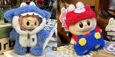 Одежда для Лабубу костюм Марио Стич