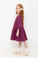 платье  для девочки  КР 5898/насыщенная клюква к497