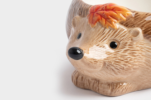 Конфетница 21х15см Anna Lafarg Autumn forest Еж с листом