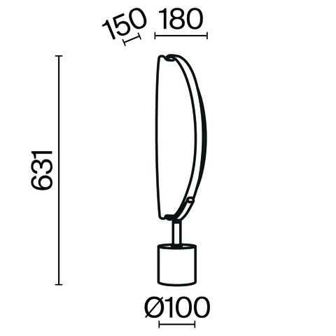 Настольная светодиодная лампа Maytoni Breeze MOD281TL-L15BS3K