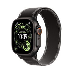 Apple Watch Ultra 3, 49 мм, Black Titanium Black/Charcoal Trail Loop M/L