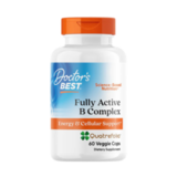 Активный комплекс витамина B, Doctor's Best Fully Active B Complex, 60 вегетарианских капсул 1