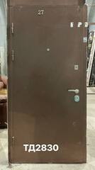 Дверь металлическая Б/У 206(в) х 93(ш) Входная