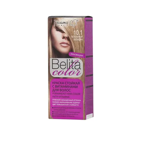 Белита-М COLOR NEW Краска для волос тон №10.1 Пепельный блондин (с витаминами)