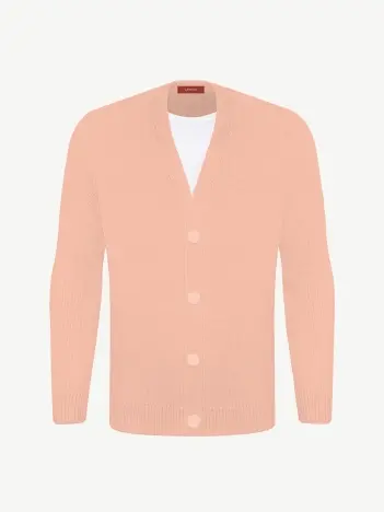 Кардиган с пуговицами из экохлопка