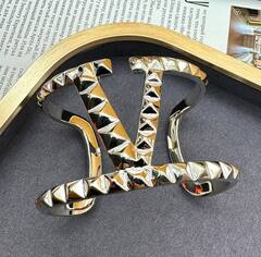 Браслет манжета VALENTINO из латуни цвет серебро/золото