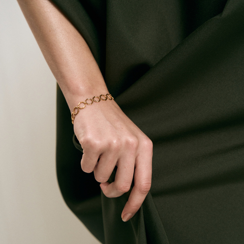 браслет TETRA позолота