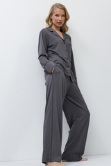 Пижама женская со штанами ARUELLE CADANCE GREY | Темно-серый