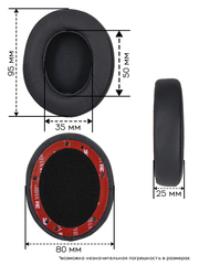 Амбушюры для наушников Beats Studio 2, Studio 3, Wireless, B0500, B0501 by Dr. Dre