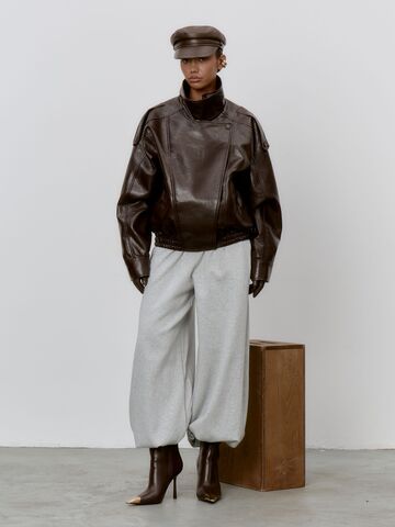 Куртка кожаная