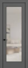 Дверь 01V HARMONY Матовый Темно-серый