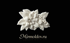 Силиконовый молд Композиция Ветка малины