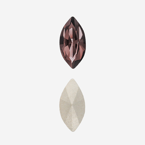 Кристалл Маркиз (Marquise Fancy Stone), оттенок "Бургунди"/"Burgundy", 10*5мм