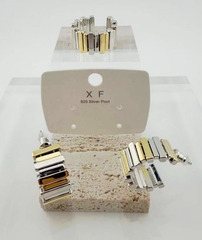 Набор SITY из 3х изделий (браслет+серьги+кольцо)