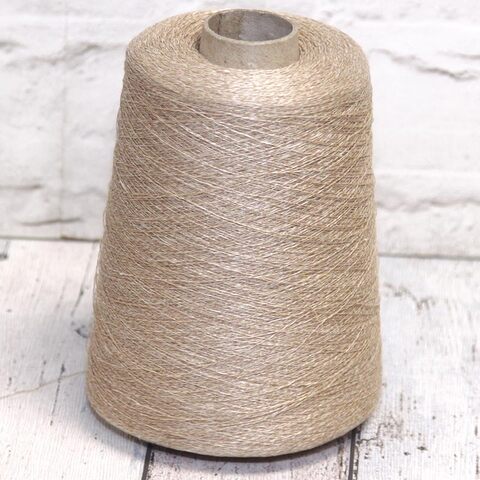 Лен с хлопком 1500 бежевый