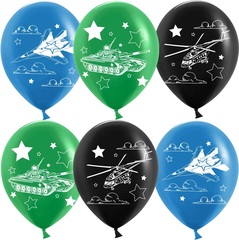К 12''/30 см, Военная техника, Ассорти, пастель, 2 ст., 25 шт.