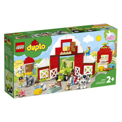 Lego konstruktor Duplo Barn, Tractor & Farm Animal Care