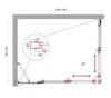 BelBagno LUCE-AH-21-110/90-P-Cr LUCE-AH-21-110/90-P-Cr Душевой уголок
