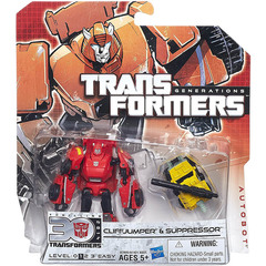 Клиф Джампер и Супрессор 10 см. Поколение Трансформеров