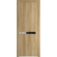 Межкомнатная дверь Profil Doors 1.4N дуб карамель остеклённая