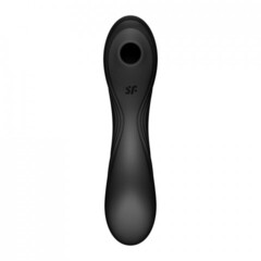 Вакуумный стимулятор с вибрацией Satisfyer Curvy Trinity 4 черный