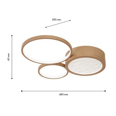 Потолочная светодиодная люстра F-Promo Campus 4681-3C