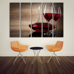 Модульная картина "Бокал"
