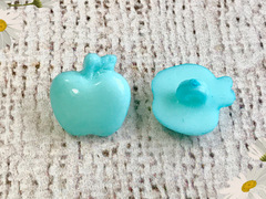 Пуговицы "Яблочко", р 1,5х1,7 см