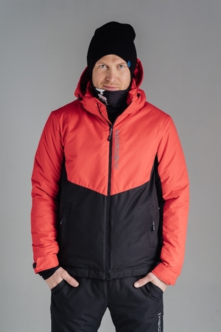 Утепленная лыжная куртка Nordski Montana Red/Black мужская