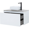 Aquanet 242257 Тумба Nova Lite 90 1+1 ящ. цв.бел. глянец (242257)
