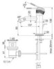 Remer Atelier AL20BO Смеситель для биде, белый матовый