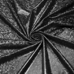 Трикотаж Голограмма, 198 гр/м2, 150 см, чёрный