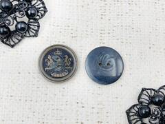 Пуговицы костюмные, d 2,8 см