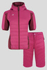 Элитный лыжный комплект жилет + шорты женский Noname Ski Vest-Shorts Red/Dk Rasberry