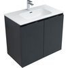 Aquanet 277527 Тумба Алвита new 80 подвесная 2 дв. цв.антрацит (277527)
