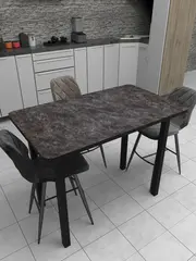 Обеденный стол "Кастило темный" 110х70 см