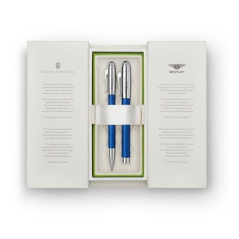 Ручка перьевая Graf von Faber-Castell Bentley White Satin, F (141801)