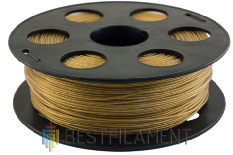 Золотистый металлик PLA-пластик Bestfilament