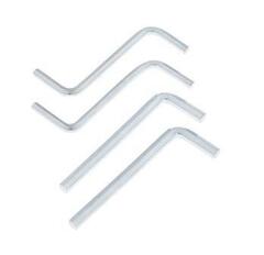 Ключи для меб. стяжки SW3 и SW4 белый цинк 4 шт 5122531